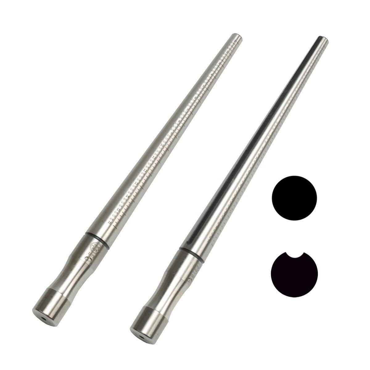 True Size Ring Mandrel with Groove Size 1-16