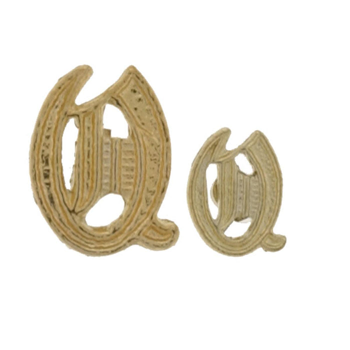 10KY Old English Initial 9.5mm Q - Otto Frei