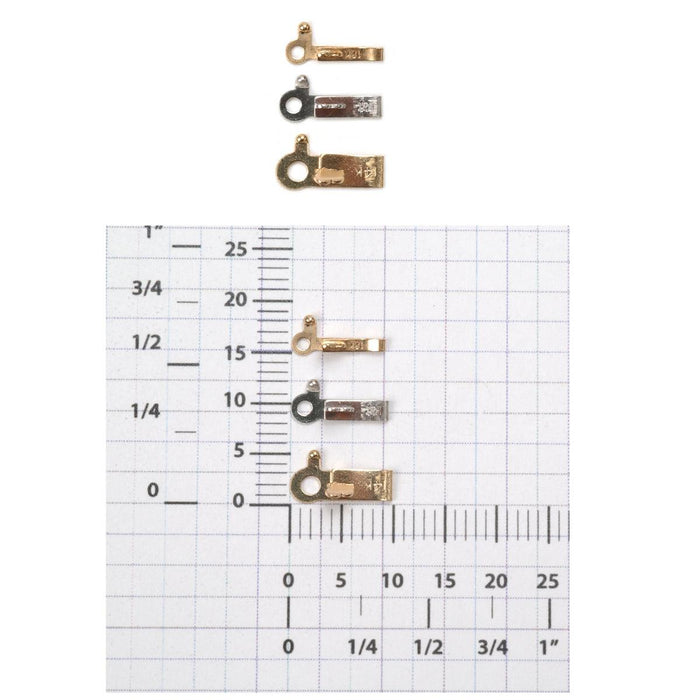 14KY, 14KW & 18KY Tongues only for Barrel Clasps - Otto Frei