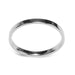 14KY & 14KW 2.0mm Square Edge Pipe Cut Wedding Bands - Otto Frei