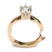 14KY CLIQ Superfit Solitaire Demonstration Ring - Otto Frei