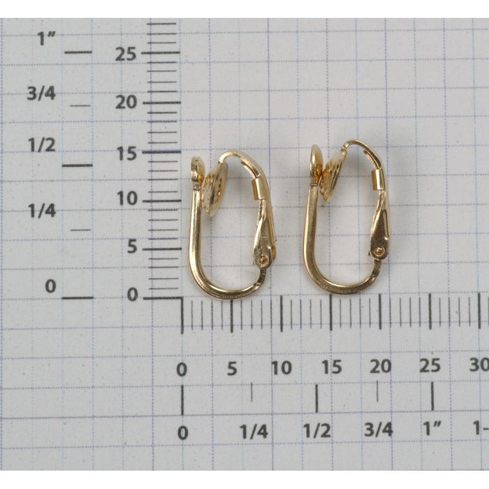 14KY Earring Clips with 3mm or 4mm Pads - Otto Frei