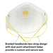 3M 8511 Dust & Mist Respirator N95 With Cool-Flow Valve-Box Of 10 - Otto Frei