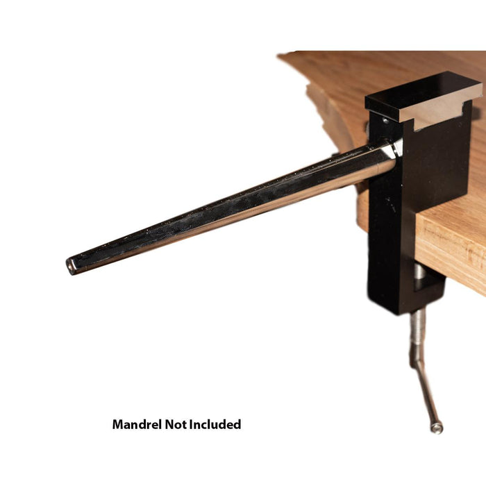 Benchtop Mandrel Holder with Anvil | OttoFrei.com — Otto Frei