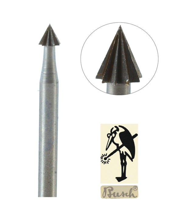 Busch Fig. 5 Cone Burs .60mm-3.70mm - Otto Frei