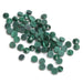 Closeout Rosecut Round 1.0mm Malachite-Pack of 100 - Otto Frei