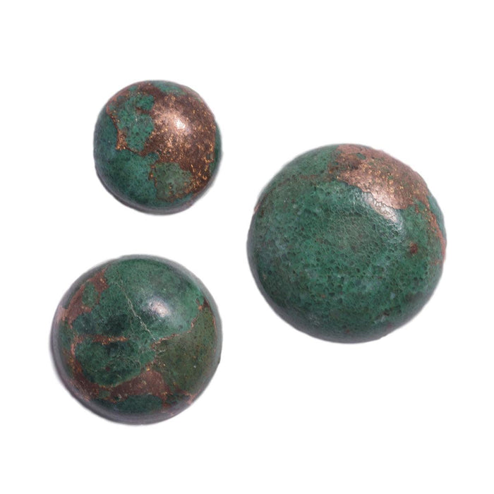 Closeout-Round Malachite with Bronze - Otto Frei