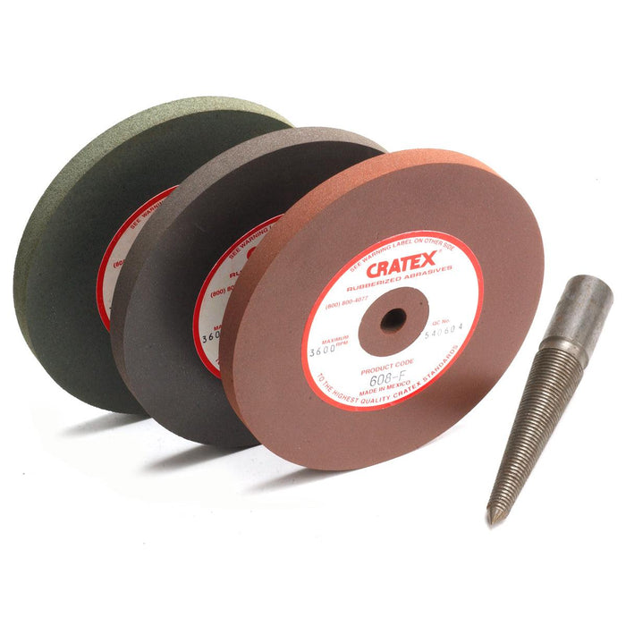 Cratex Wheels - 4" x 1/2" - Otto Frei