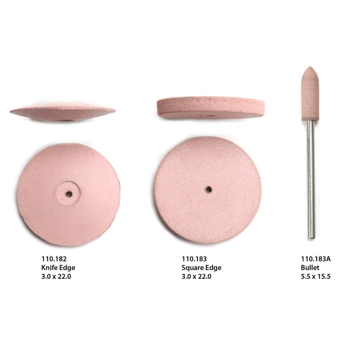 Edenta Swiss Gempol Pink Polishing Wheels - Otto Frei