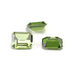 Emerald Cut Faceted Imitation Peridot - Otto Frei