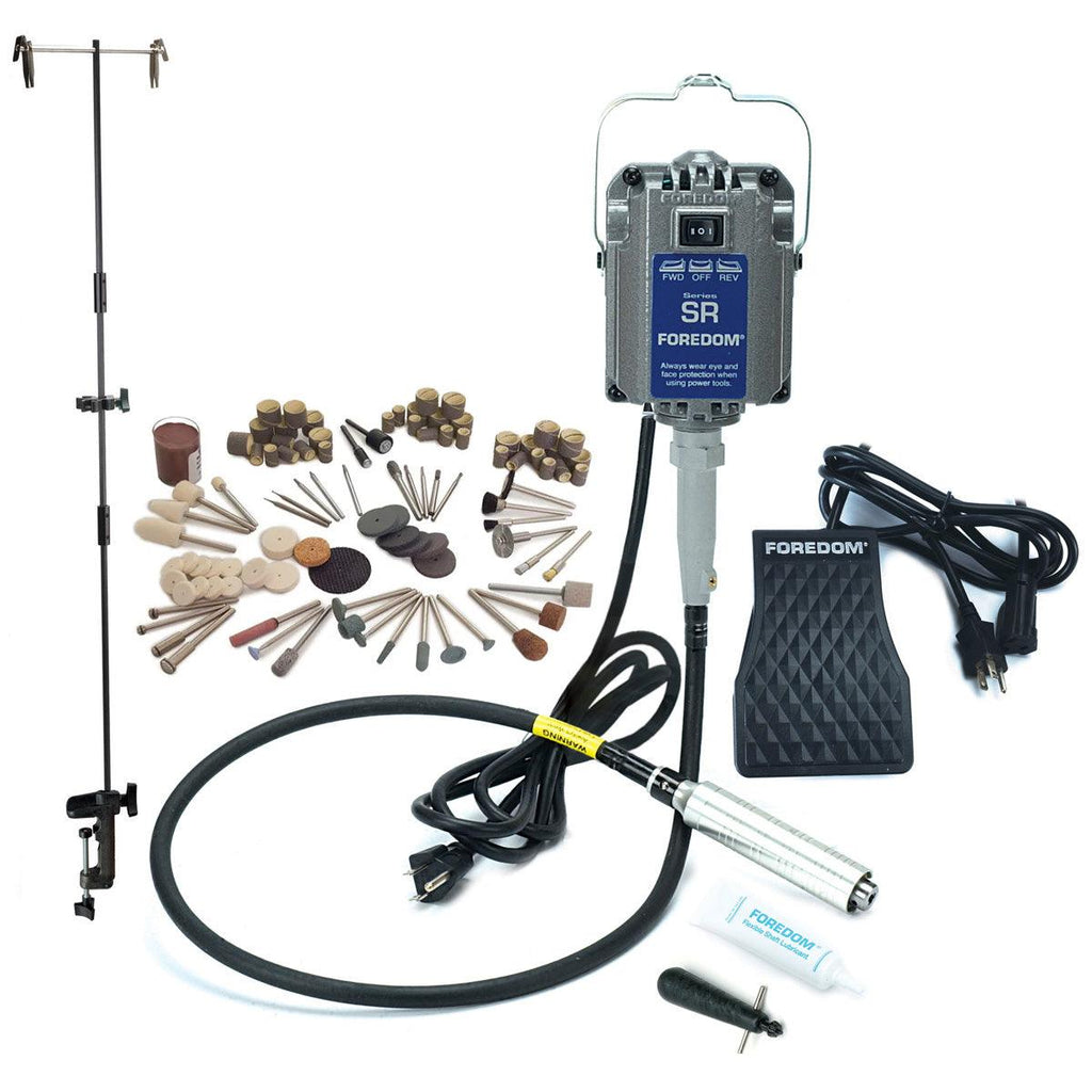 Foredom - K.5300 Bench-Style Woodcarving Kit, 115 Volt