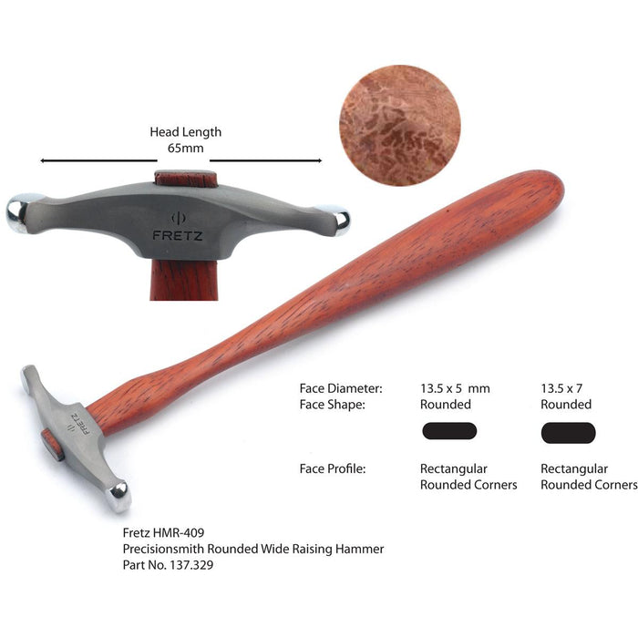 Fretz HMR-409 PrecisionSmith Wide Raising Hammer - Otto Frei