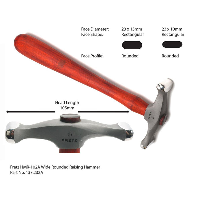 Fretz Large Hammer HMR-102P-Extra Wide Raising - Otto Frei