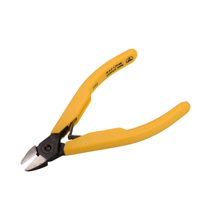 Lindstrom 8152 Medium Ultra Flush Cut Oval Head Side Cutters - Otto Frei