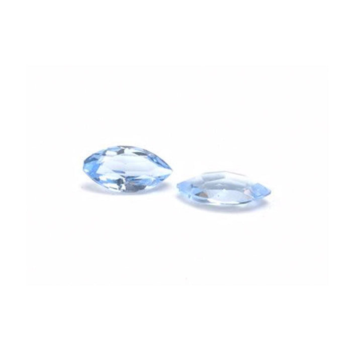 Marquise Faceted Imitation Aquamarine - Otto Frei