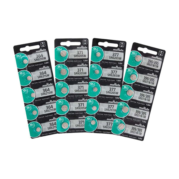 Murata Watch Batteries-Silver Oxide 5 Pack