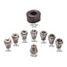 Otto Frei TAIG Micro Lathe Collet Set Of 8 (1/8"To 5/16") With 1 Blank - Otto Frei