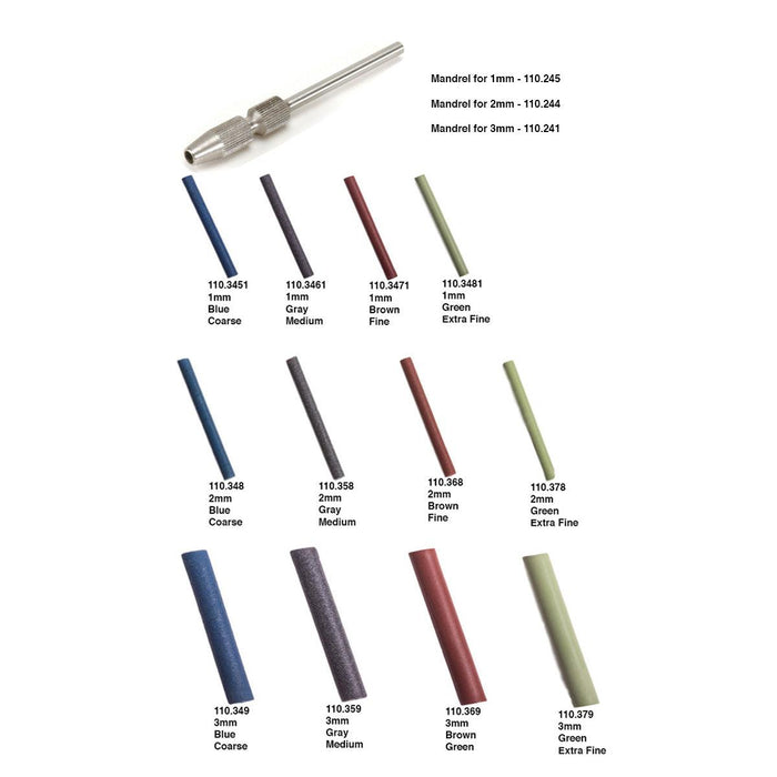 Ottotech by EVE Germany Flexacrylic Polishing Rods - Otto Frei