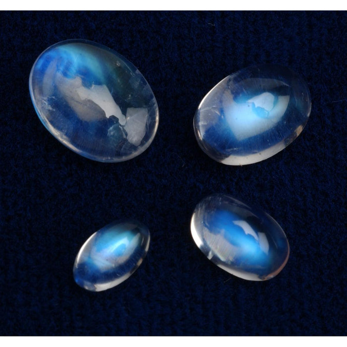 Oval Rainbow Moonstone Cabochon - Otto Frei