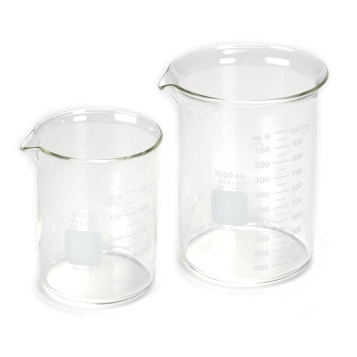 Pyrex Beakers and Beaker Covers - Otto Frei