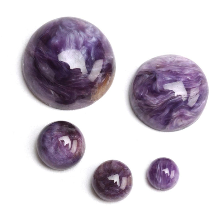 Round Charoite Cabochon - Otto Frei