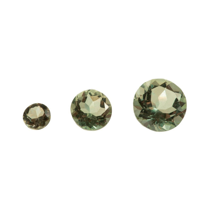 Round Faceted Green Quartz - Otto Frei