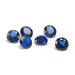 Round Faceted Imitation Sapphire - Otto Frei