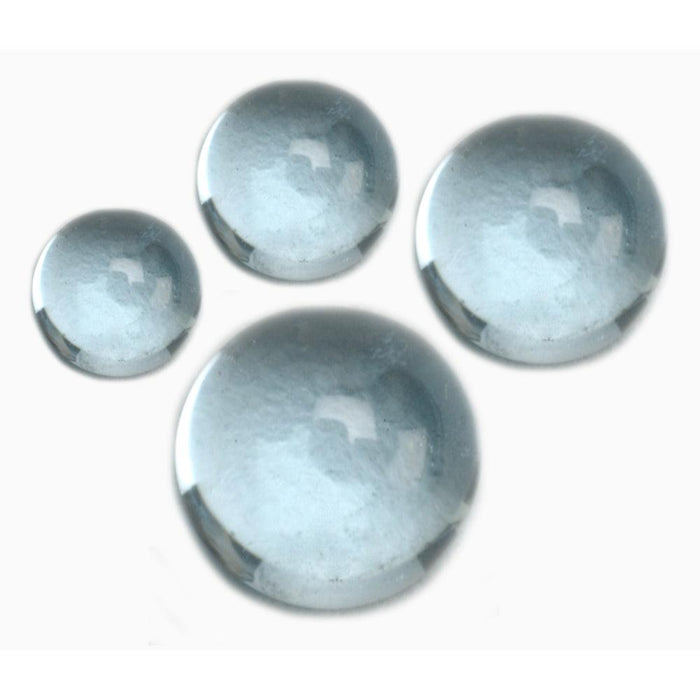 Round Genuine Aquamarine Cabochon - Otto Frei