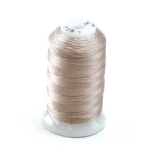 Silk Bead Cord on Spool-Grey (138) - Otto Frei