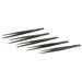 Stainless Steel Flat Black Swiss Made Diamond Tweezers - Otto Frei