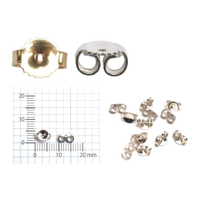 30-100Pcs Stainless Steel Butterfly Earrings Back Stopper Stud Spacers  Earring Jewelry Findings Accessories Ear Plugging HK036 - AliExpress