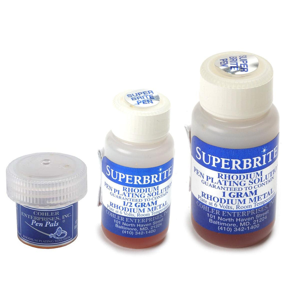Superbrite 4 Gram Per Pint Rhodium Plating Solution