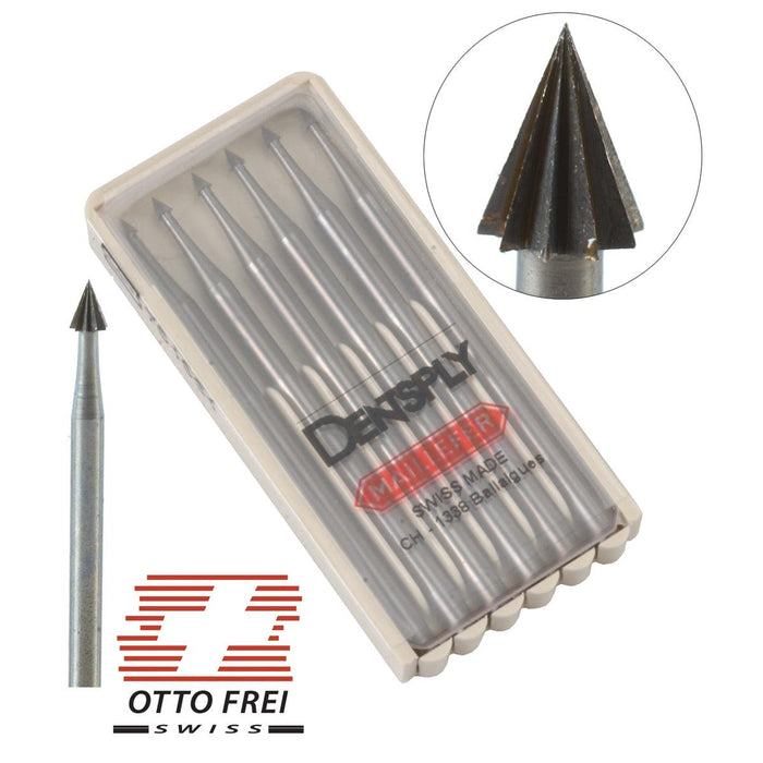 Swiss Fig. 5 Cone Burs .70mm-3.70mm - Otto Frei