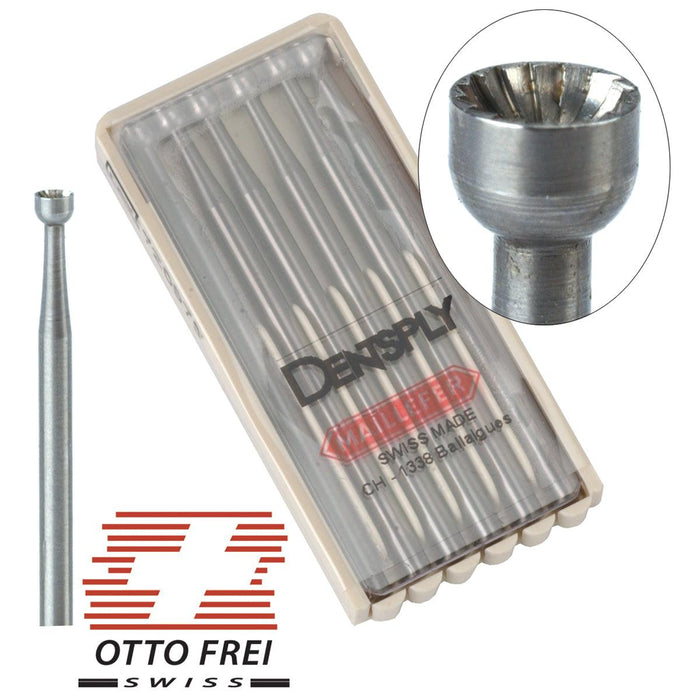 Swiss Fig. 77B Cup Burs .90mm-3.50mm - Otto Frei