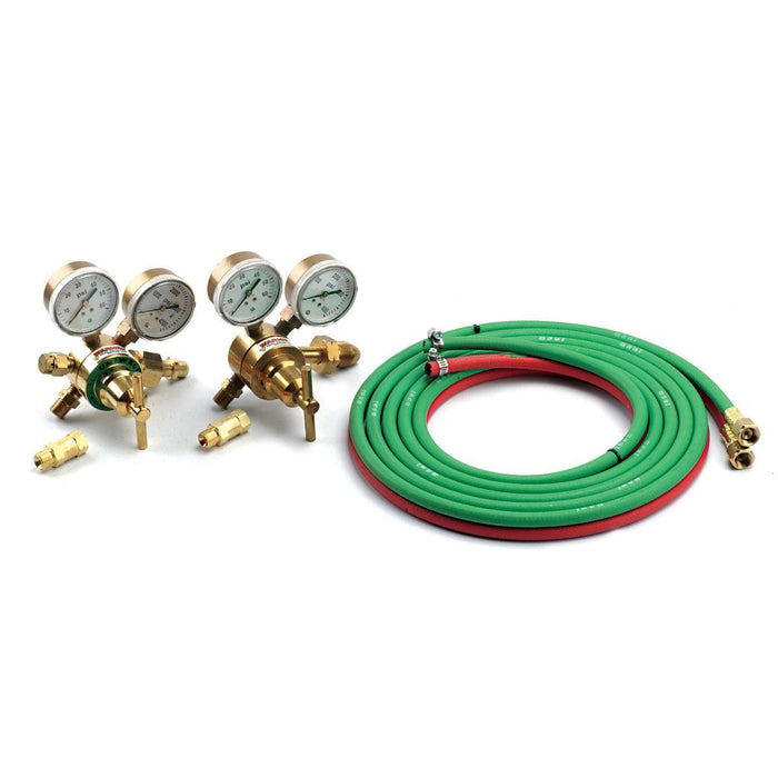 Swiss Torch-Swiss Torch II Gauges & Hose Kit for Oxygen & Propane - Otto Frei